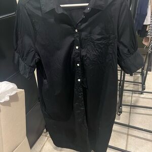 Black shirt dress - old navy